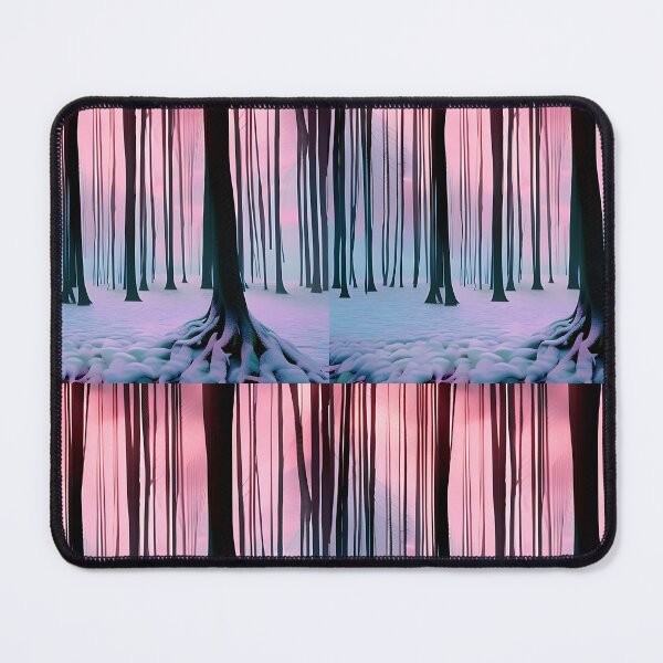 Item preview, Fantasy Mysty Forest Art | Magical Pink Icey foggy Forest | Fairytale | Fantasy Background | Luminous Enchanted Forest | Beautiful Fantasy Fungi Woodland designed and sold by BestUncommonTee.