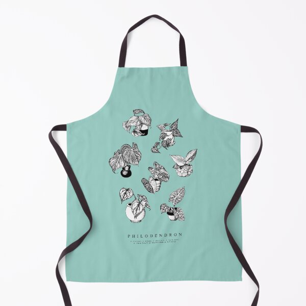 Item preview, Stippled Philodendron (Turquoise) designed and sold by evekajander.