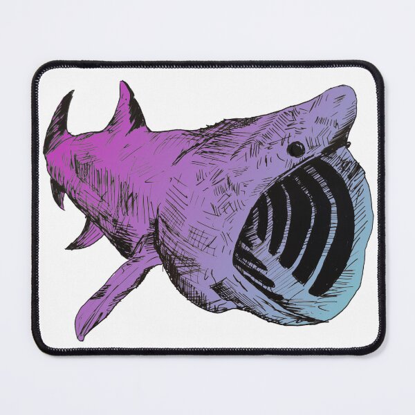 Item preview, basking shark goes blue designed and sold by UniqueSoulGirl.