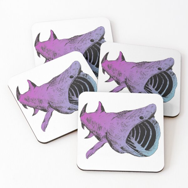 Item preview, basking shark goes blue designed and sold by UniqueSoulGirl.