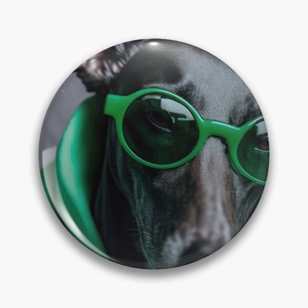 Item preview, Italian greyhound with sunglasses designed and sold by tinkertailorart.