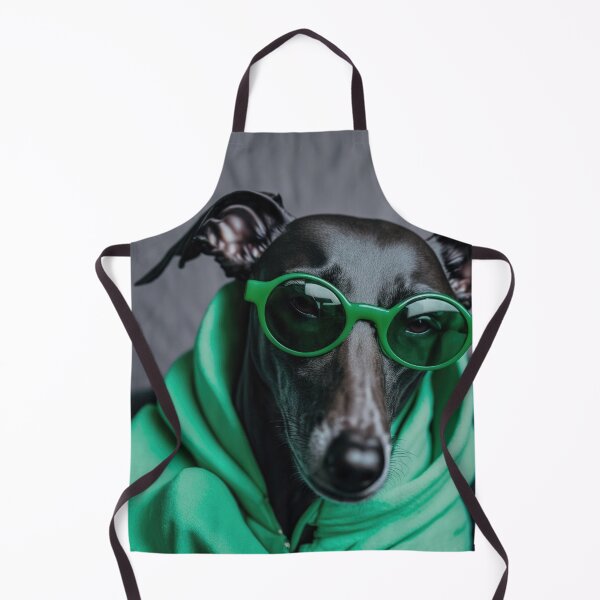 Item preview, Italian greyhound with sunglasses designed and sold by tinkertailorart.