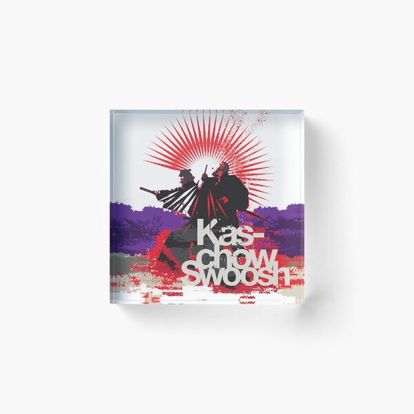Item preview, Kas-chow Swoosh | Samurai Fighting | Japanese Graphic Art designed and sold by skewdart.