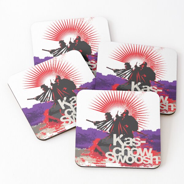 Item preview, Kas-chow Swoosh | Samurai Fighting | Japanese Graphic Art designed and sold by skewdart.