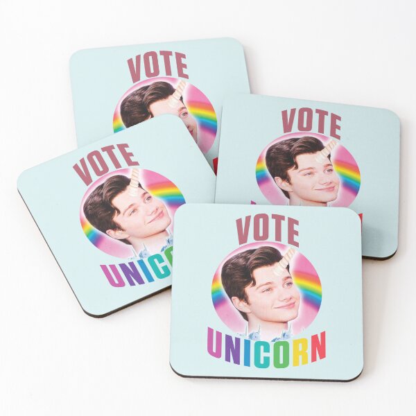 Item preview, vote unicorn  glee designed and sold by AraPatterson.
