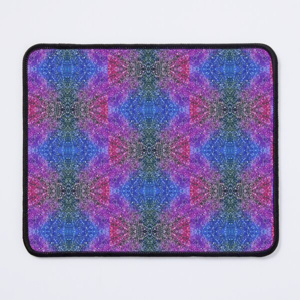 Artikelvorschau, Die Aktivierung des Dritten Auges #1504 Einzigartige, lebendige New-Age-5D-Mischtechnik-Abstrakte-Mandala-Kaleidoskop-Kunst in Schwarz, Rosa, Blau, Lila, Juwelentönen, Heilige Geometrie, Fraktal-Kymatik-Muster, inspiriert entworfen und verkauft von Rainbow Artist Orlando L.