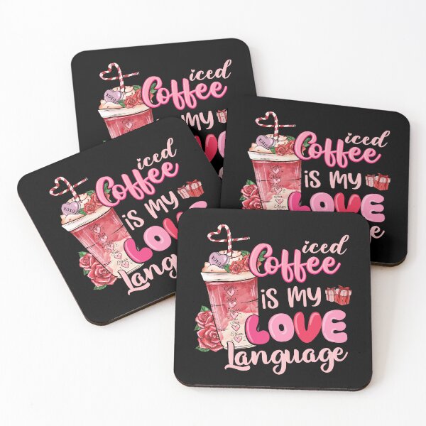 Item preview, Iced Coffee Is My Love Language Iced Coffee Is My Valentine designed and sold by iliasjeff.