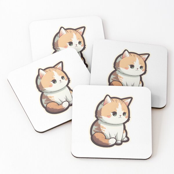 Item preview, Cute Cat Profile Picture Stickers designed and sold by Rinomano.