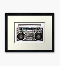 Boom Box Framed Print