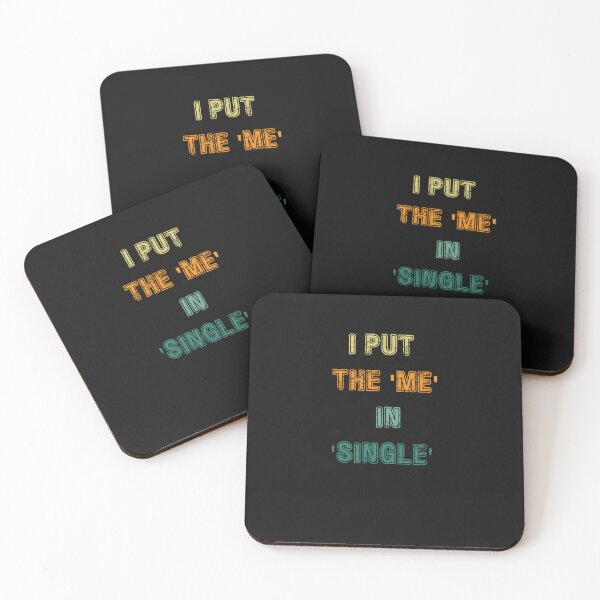 Item preview, I put the 'me' in 'single' designed and sold by Harmatija Studio.