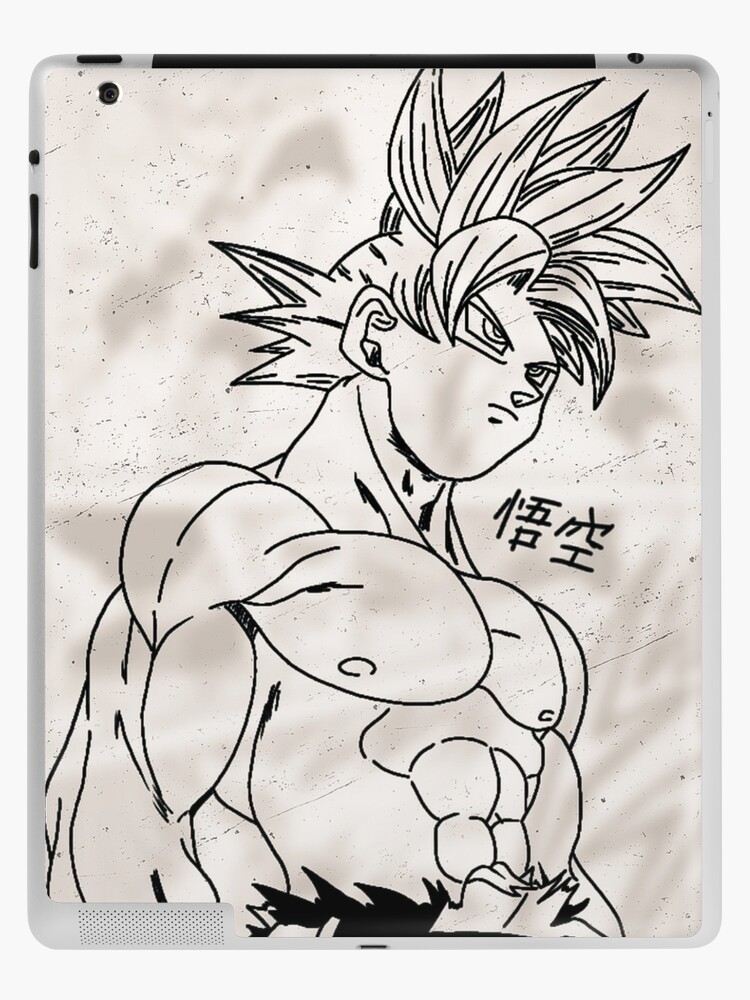 Mui Goku Colored Manga Panel Artwork (2) iPad Case & Skin for Sale by  CataclasticArts ;)