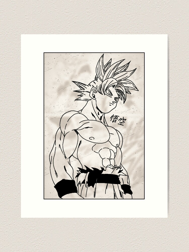 My Goku drawing! : r/Dragonballsuper