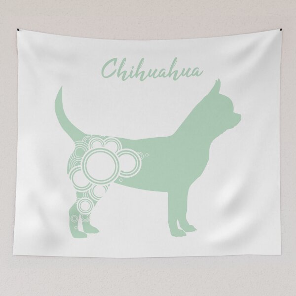 Item preview, Chihuahua with circular shape designed and sold by SolidJoy.