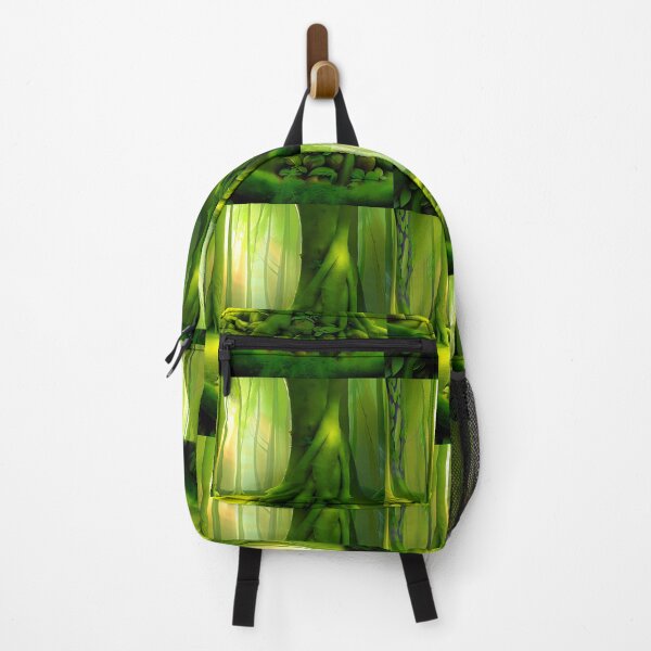 Item preview, Green Fantasy Forest Art | Magical Forest | Fairytale | Fantasy Background | Luminous Enchanted Forest | Beautiful Fantasy Fungi Woodland designed and sold by BestUncommonTee.