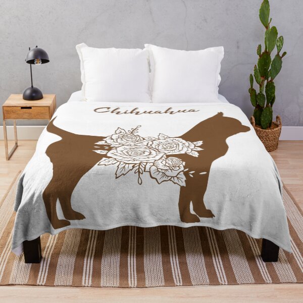 Item preview, Chihuahua with flower designed and sold by SolidJoy.