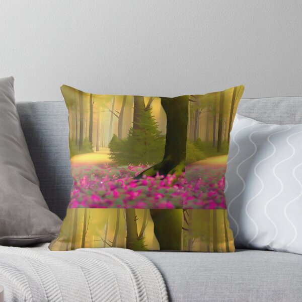 Artikelvorschau, Fantasy-Wald-Kunst | Zauberwald | Märchen | Fantasie-Hintergrund | Leuchtender Zauberwald | Wunderschönes Fantasy-Pilze-Waldland entworfen und verkauft von BestUncommonTee.