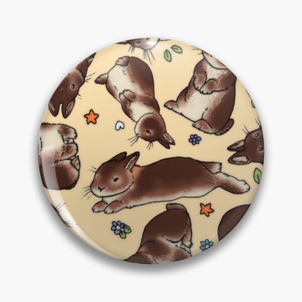 Item preview, Bunny Netherland Dwarf Chocolate Otter Rabbit Cream designed and sold by PoonieFox.