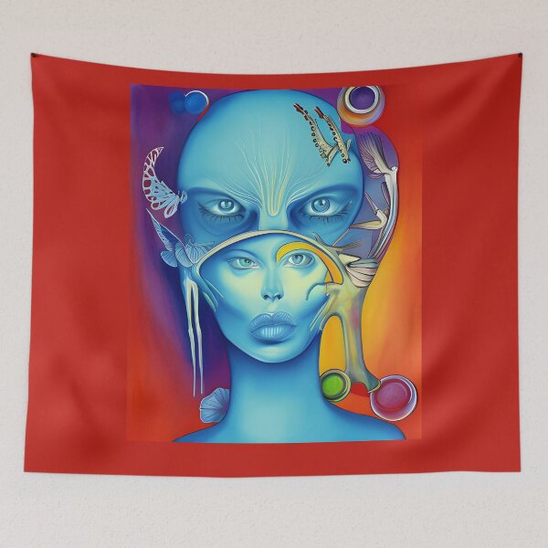 Item preview, Ghosts of Hell designed and sold by Cryptic Canvas.