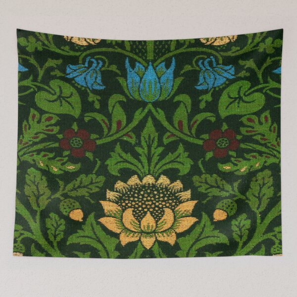 Item preview,   William Morris Floral Violet and Columbine ,Vintage Art Nouveau Botanical Exhibition,william morris flowers designed and sold by Tamas Das.