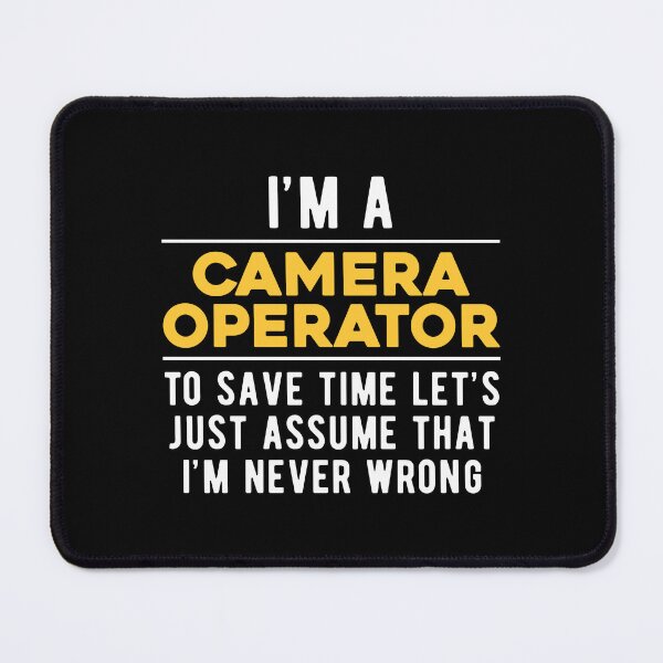 Item preview, Camera Operator Witty designed and sold by NestaReign.