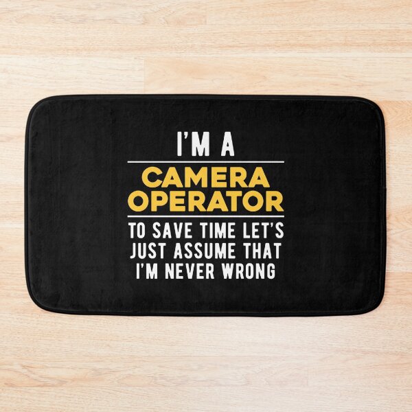 Item preview, Camera Operator Witty designed and sold by NestaReign.