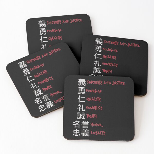 Item preview, Japanese - 7 Virtues of Samurai Japan Streetwear designed and sold by MaximWundersee.