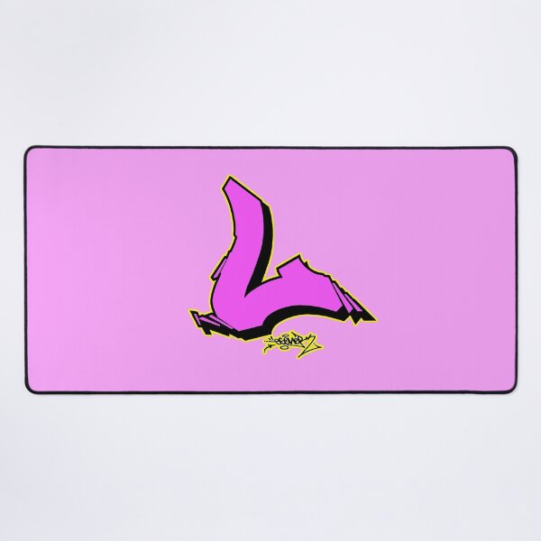 Item preview, PINK LETTER L BY ESONE URBAN GRAFFITI STREET STYLE  designed and sold by GraffitiBomberZ.