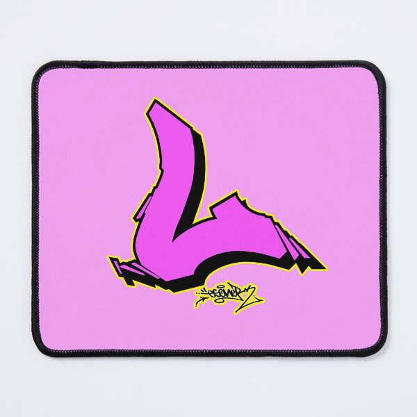 Item preview, PINK LETTER L BY ESONE URBAN GRAFFITI STREET STYLE designed and sold by GraffitiBomberZ.