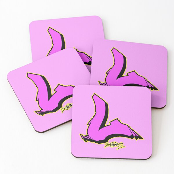 Item preview, PINK LETTER L BY ESONE URBAN GRAFFITI STREET STYLE  designed and sold by GraffitiBomberZ.
