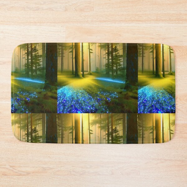 Item preview, Fantasy Forest Art | Magical Forest | Fairytale | Fantasy Background | Luminous Enchanted Forest | Beautiful Fantasy Fungi Woodland designed and sold by BestUncommonTee.