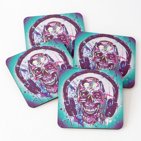 Item preview, Abstract Psycho Skull designed and sold by chaoticabstract.
