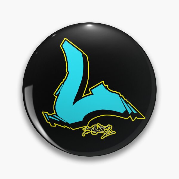 Item preview, BLUE LETTER L BY ESONE URBAN GRAFFITI STREET STYLE  designed and sold by GraffitiBomberZ.