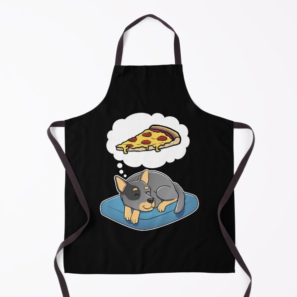 Item preview, Australian Cattle Dog dreaming about Pepperoni Pizza designed and sold by DoggieDelights.