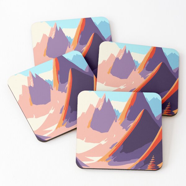 Item preview, Retro Futurism Art:- Retro Futurism Art-Retro Landscape Art designed and sold by typoinspired.