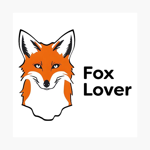 Item preview, Fox lover | Cute fox head designed and sold by MrDoze.