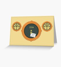 221B Bag End Greeting Card