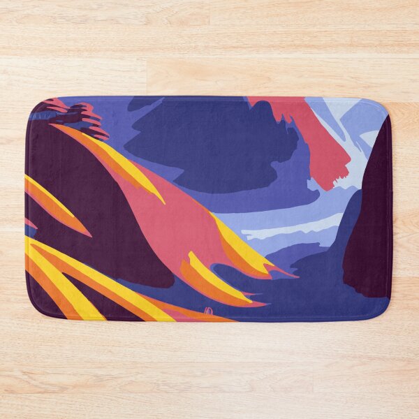 Item preview, Retro Futurism Art:- Retro Futurism Art-Retro Landscape Art designed and sold by typoinspired.