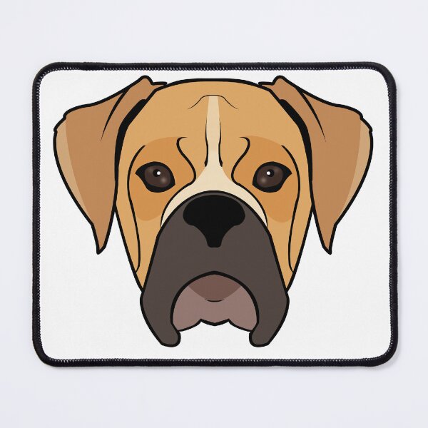Item preview, Boxer dog face designed and sold by MaxFilms.