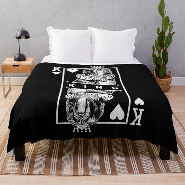 Item preview, Lhasa Apso King Of Hearts Funny Dog Lover Pop Art designed and sold by GrandeDuc.