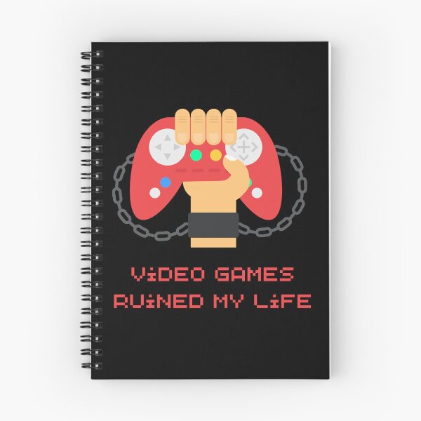 Item preview, Video Games Ruined My Life designed and sold by azy2shop.
