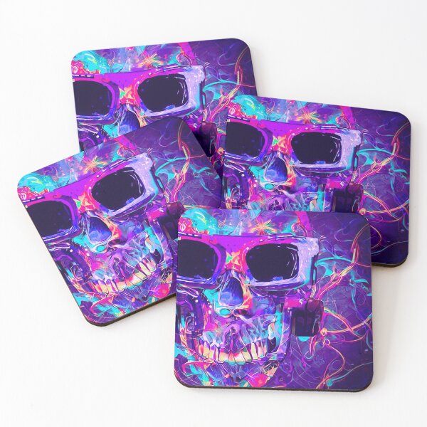 Item preview, Abstract Psycho Skull designed and sold by chaoticabstract.