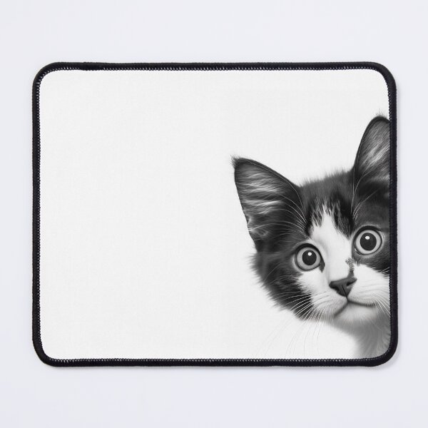 Item preview, Curious cheeky cat designed and sold by DGTY.