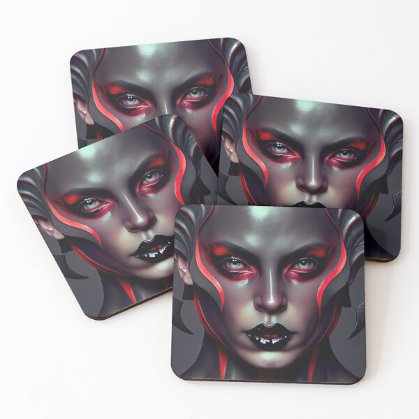 Item preview, Blue-Eyed Demoness designed and sold by OccultDreams.