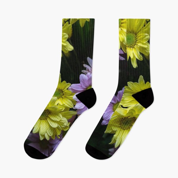 Item preview, Purple and Yellow Flowers designed and sold by likbatonboot.