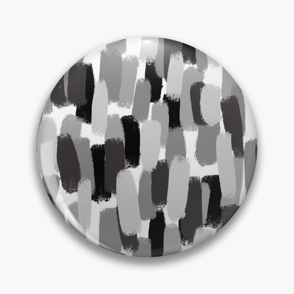 Item preview, Abstract, Grey and Black, Monochrome, Paint Brush Effect designed and sold by OneThreeSix.