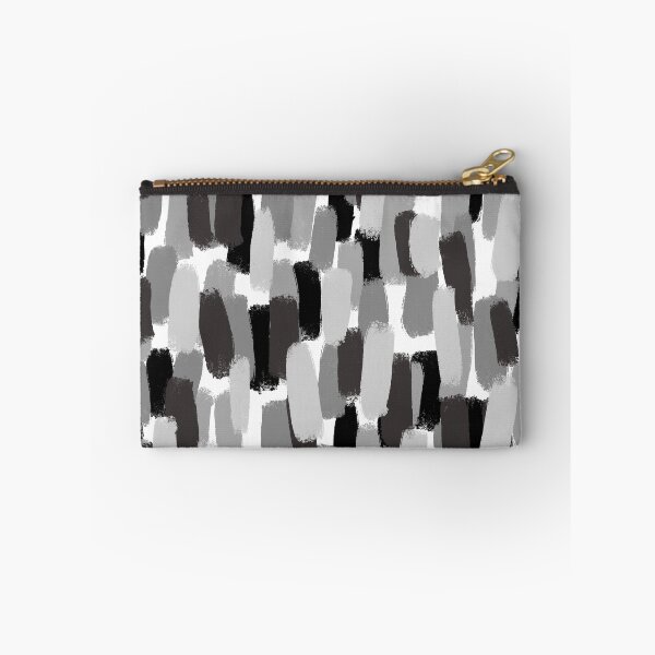 Item preview, Abstract, Grey and Black, Monochrome, Paint Brush Effect designed and sold by OneThreeSix.