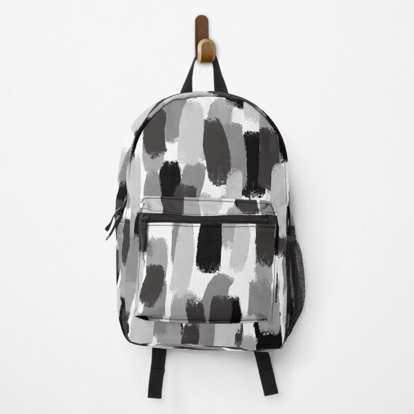 Item preview, Abstract, Grey and Black, Monochrome, Paint Brush Effect designed and sold by OneThreeSix.