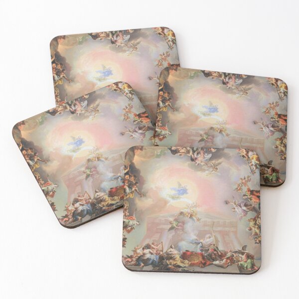 Item preview, Renaissance Painting Angels Cherubs Aesthetic Allegorical Scene designed and sold by Onodera.