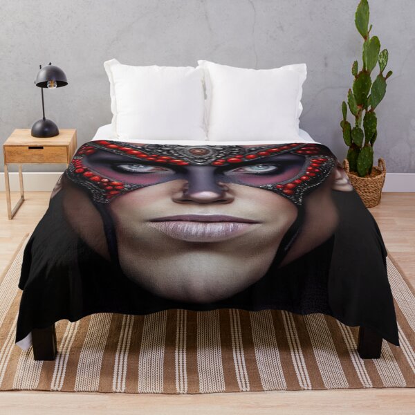 Item preview, Blue-Eyed Demoness (Variation) designed and sold by OccultDreams.