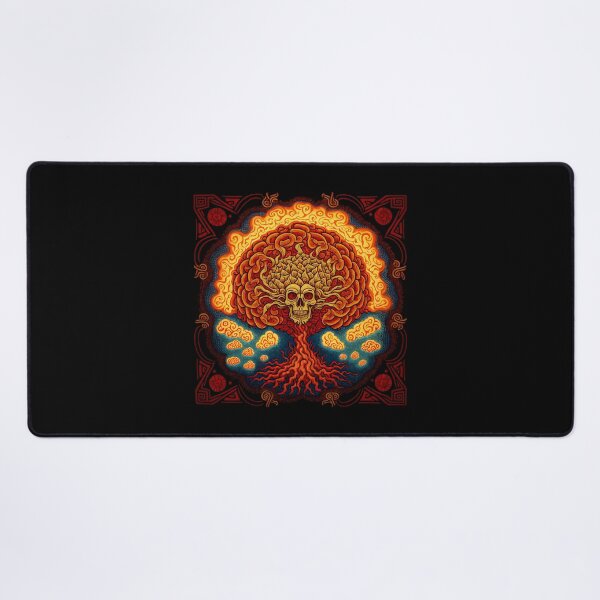 Item preview, Mind blown psychedelic skull tattoo art #4 designed and sold by Christolamber.